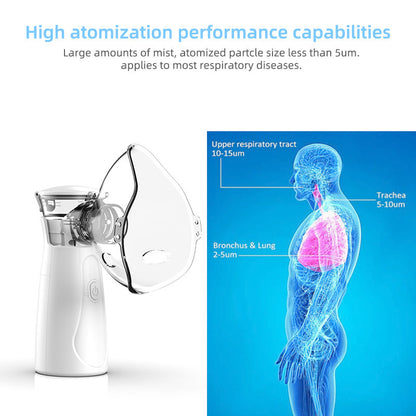 Small Sound Portable Handheld Nebulizer