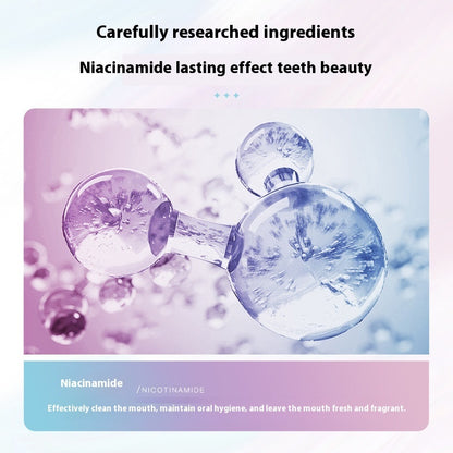 Nicotinamide Dazzling White Toothpaste Clean Oral Cavity
